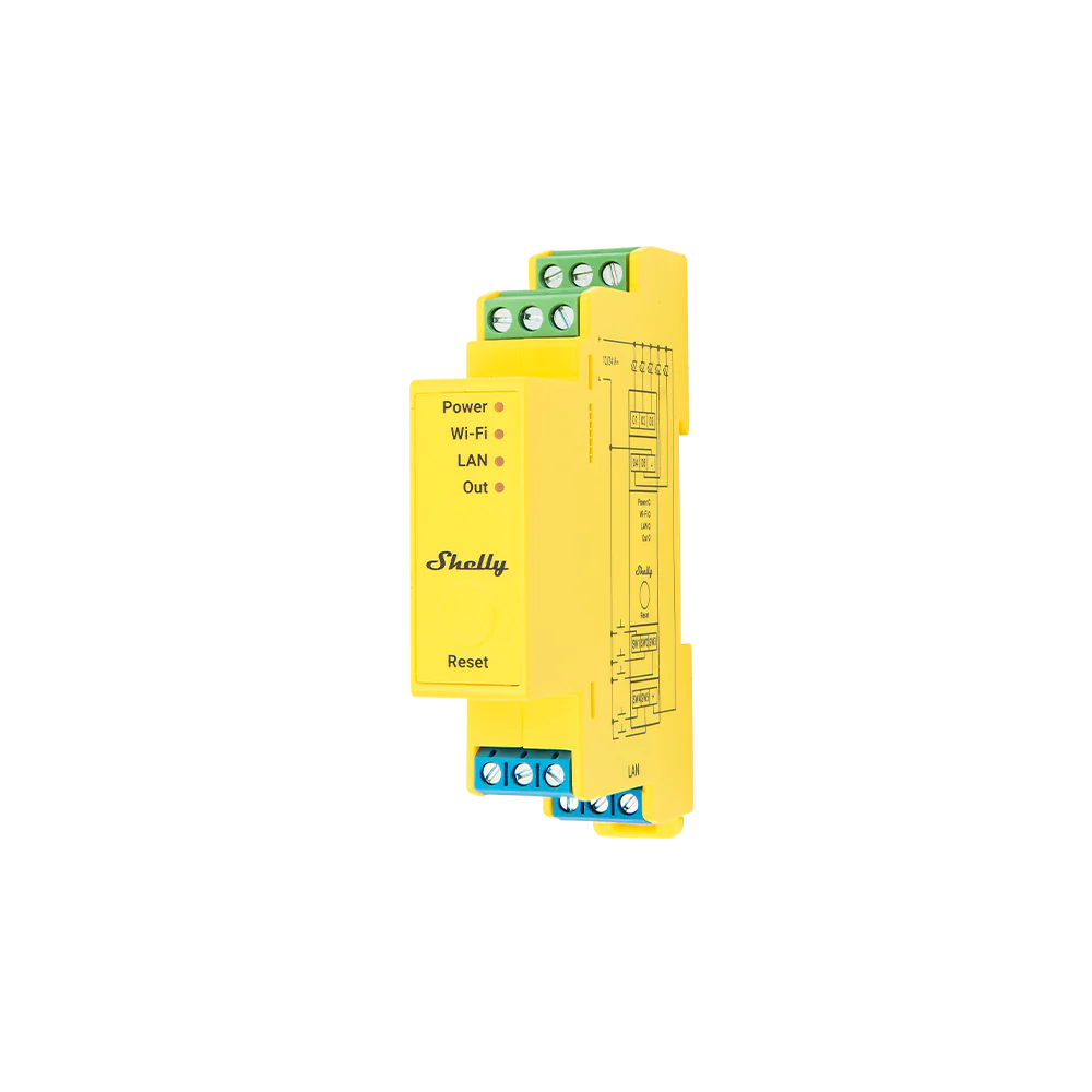 Shelly Pro RGBWW PM – Inteligentní ovladač RGBWW LED pásků Shelly Pro RGBWW PM – Inteligentní ovladač RGBWW LED pásků